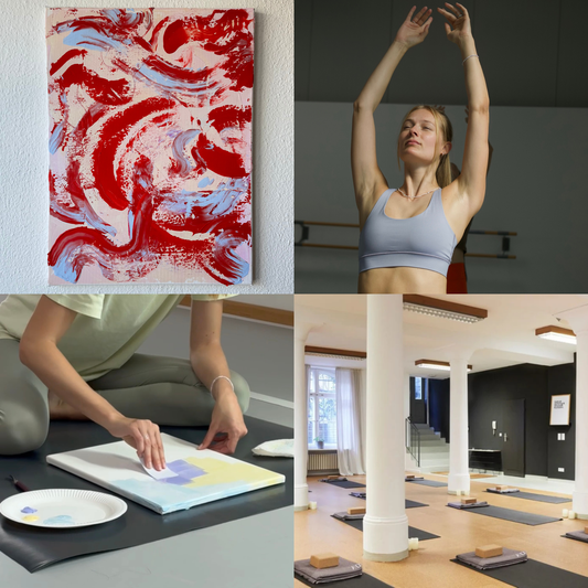 Produktbild für Ticket YAVO Yoga & Paint Event in Berlin
