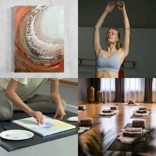 Produktbild Ticket Yoga & Paint im yogawirkt