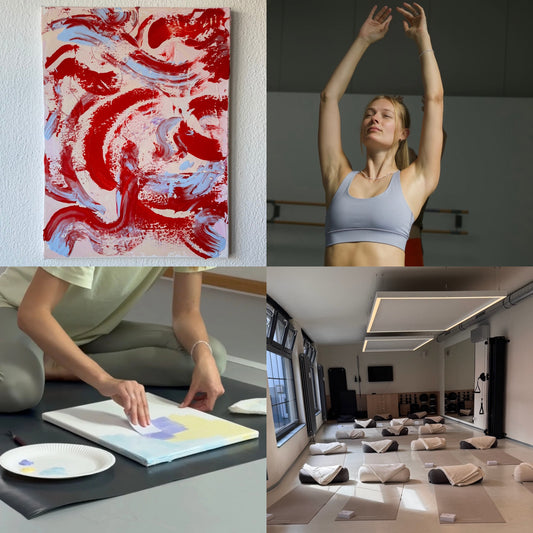 Yoga Paint Workshop Braunschweig Januar