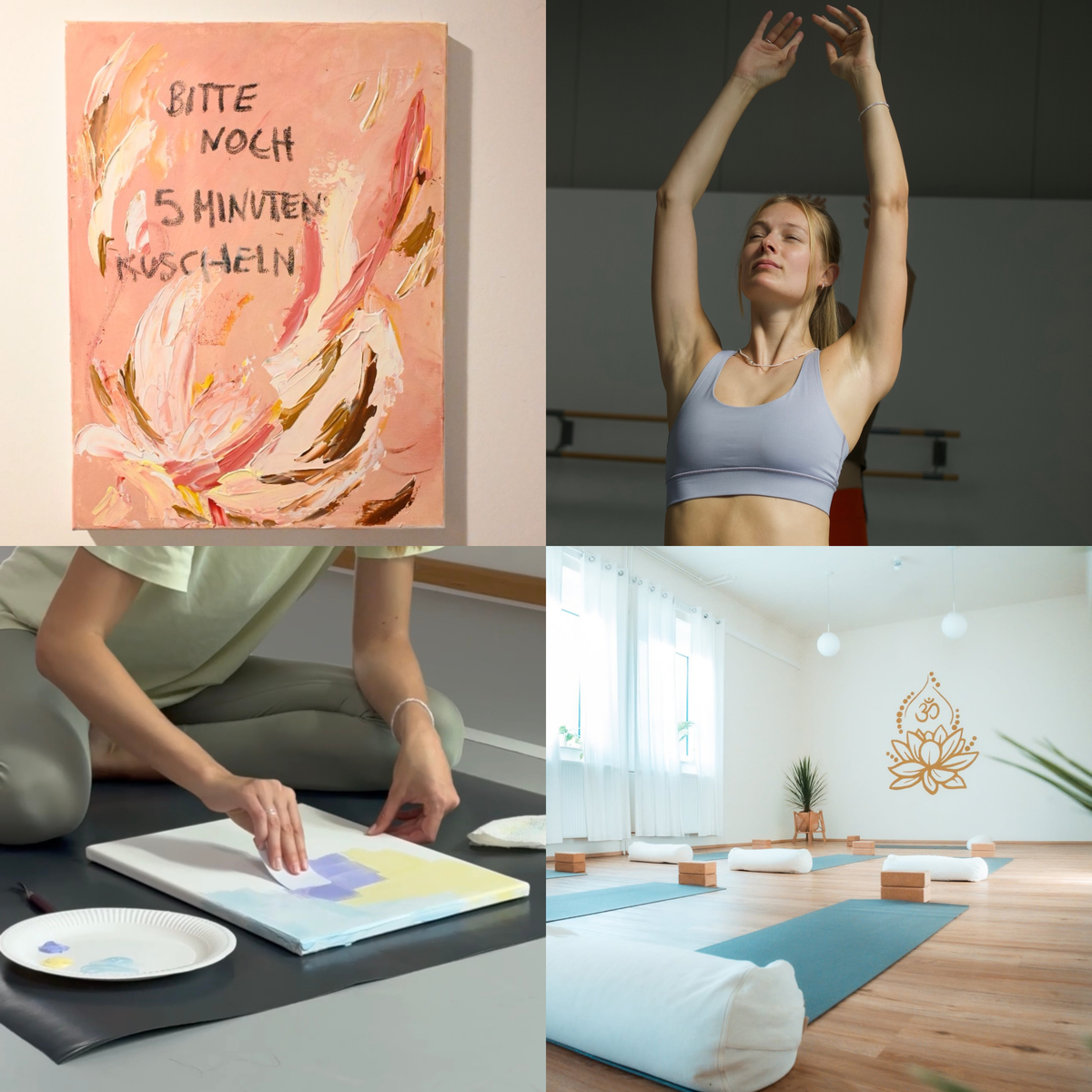 Yoga Paint Workshop Dortmund January