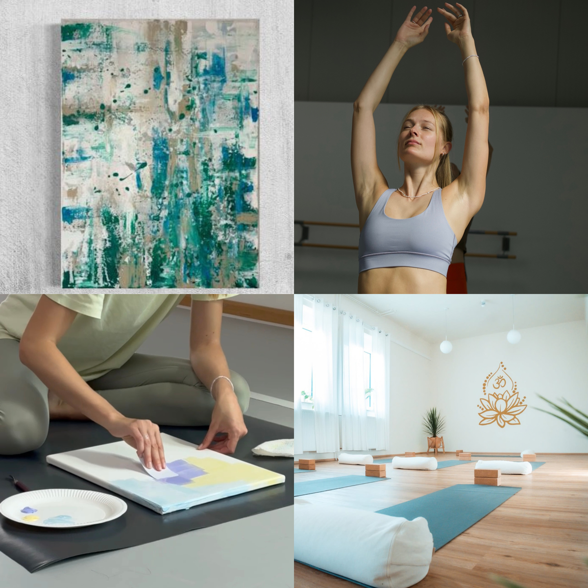 Yoga Paint Workshop Dortmund November