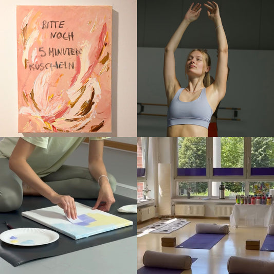 Yoga Paint Workshop Münster Dezember